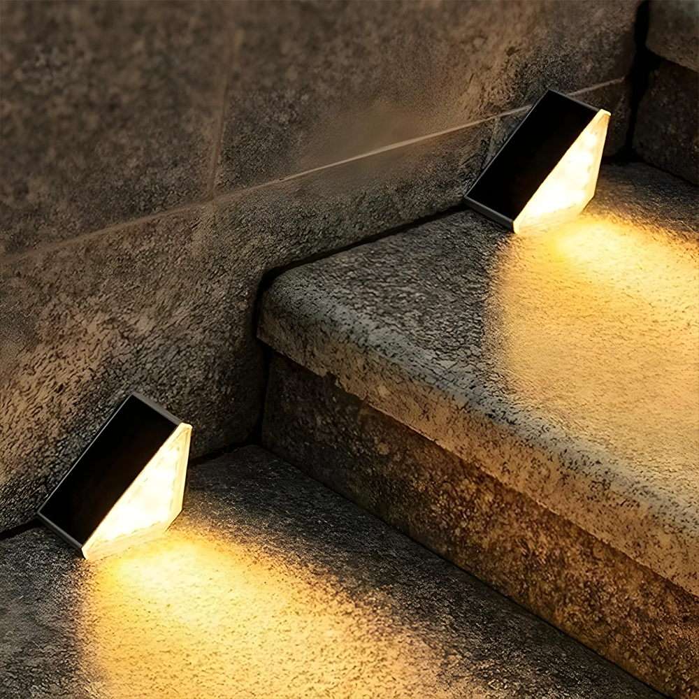 Solar Lights for Outdoor Stairs and Walkways