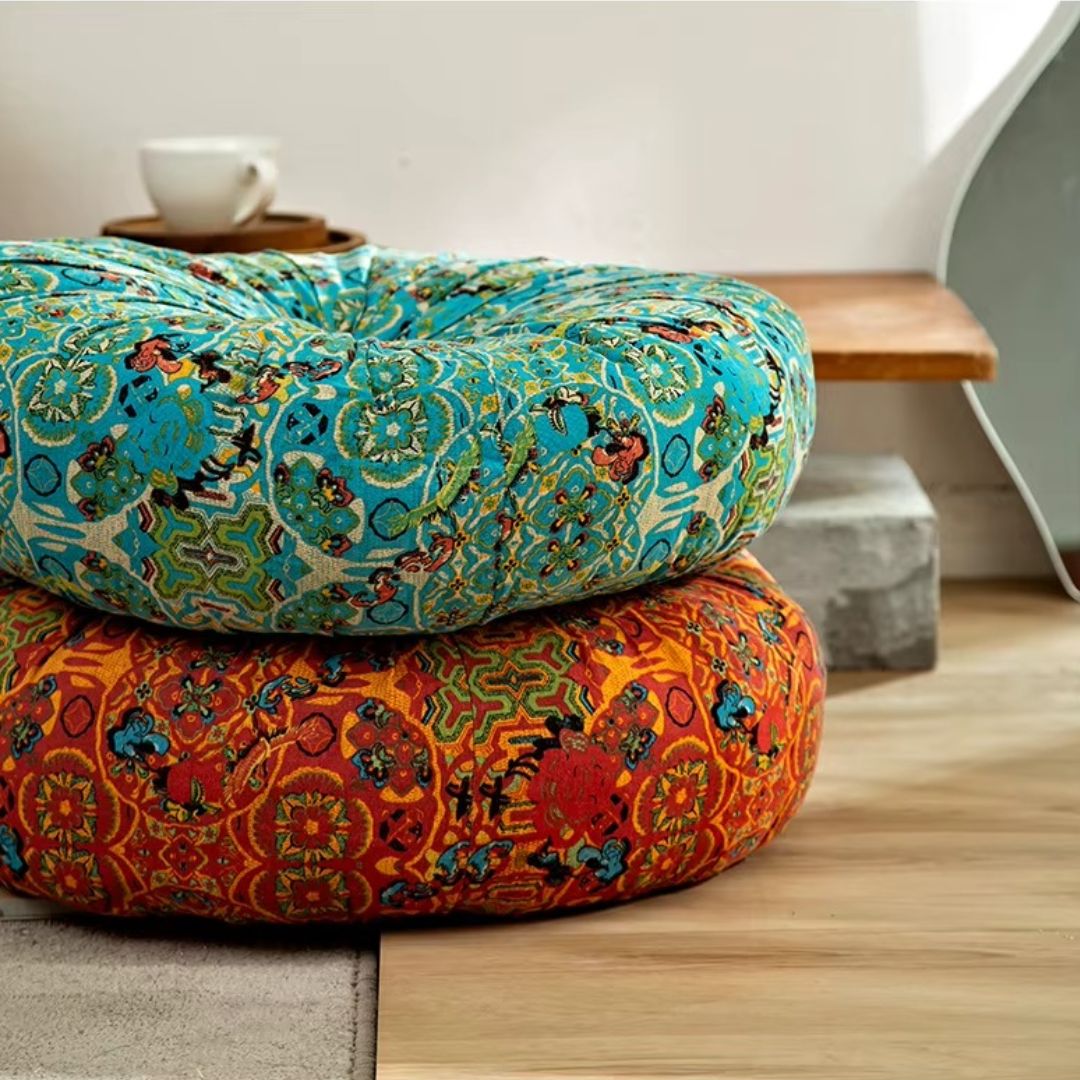 Azouna - Moroccan-inspired plush cushion