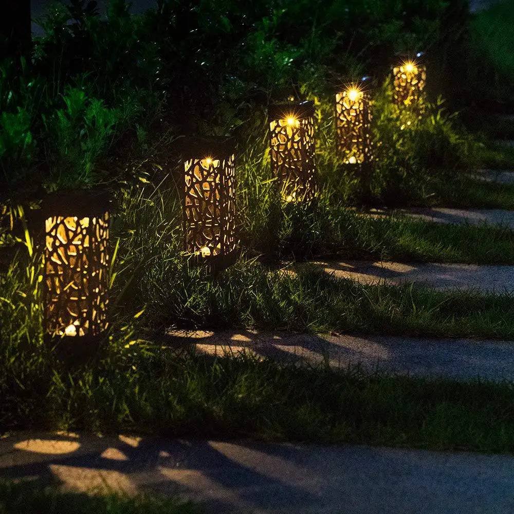 GardenGlow™ - Decoratief lichtpakket op zonne-energie (4-Pack)