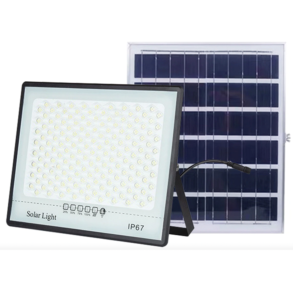 SolarBeam™ 300W - Mega-Watt Schijnwerper op zonne-energie