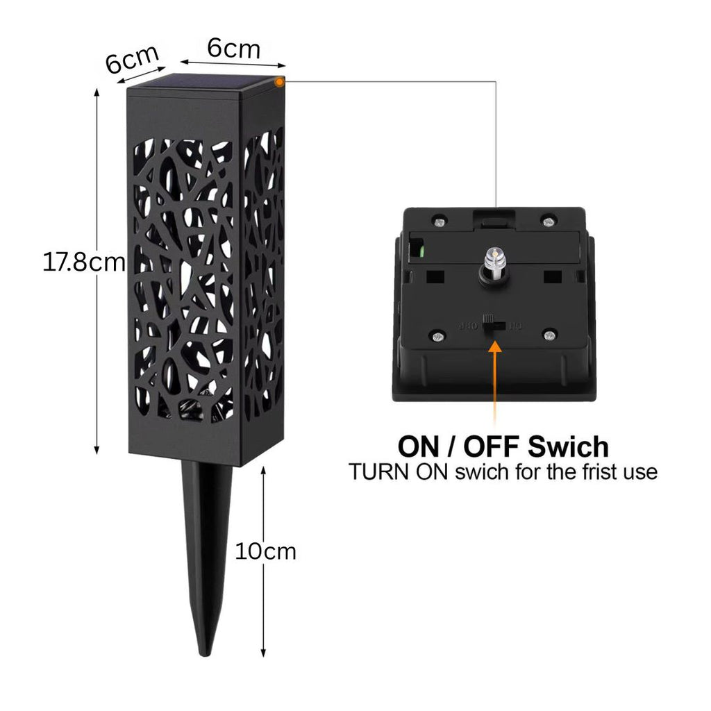 GardenGlow™ - Decorative Solar Light Pack (4-Pack)