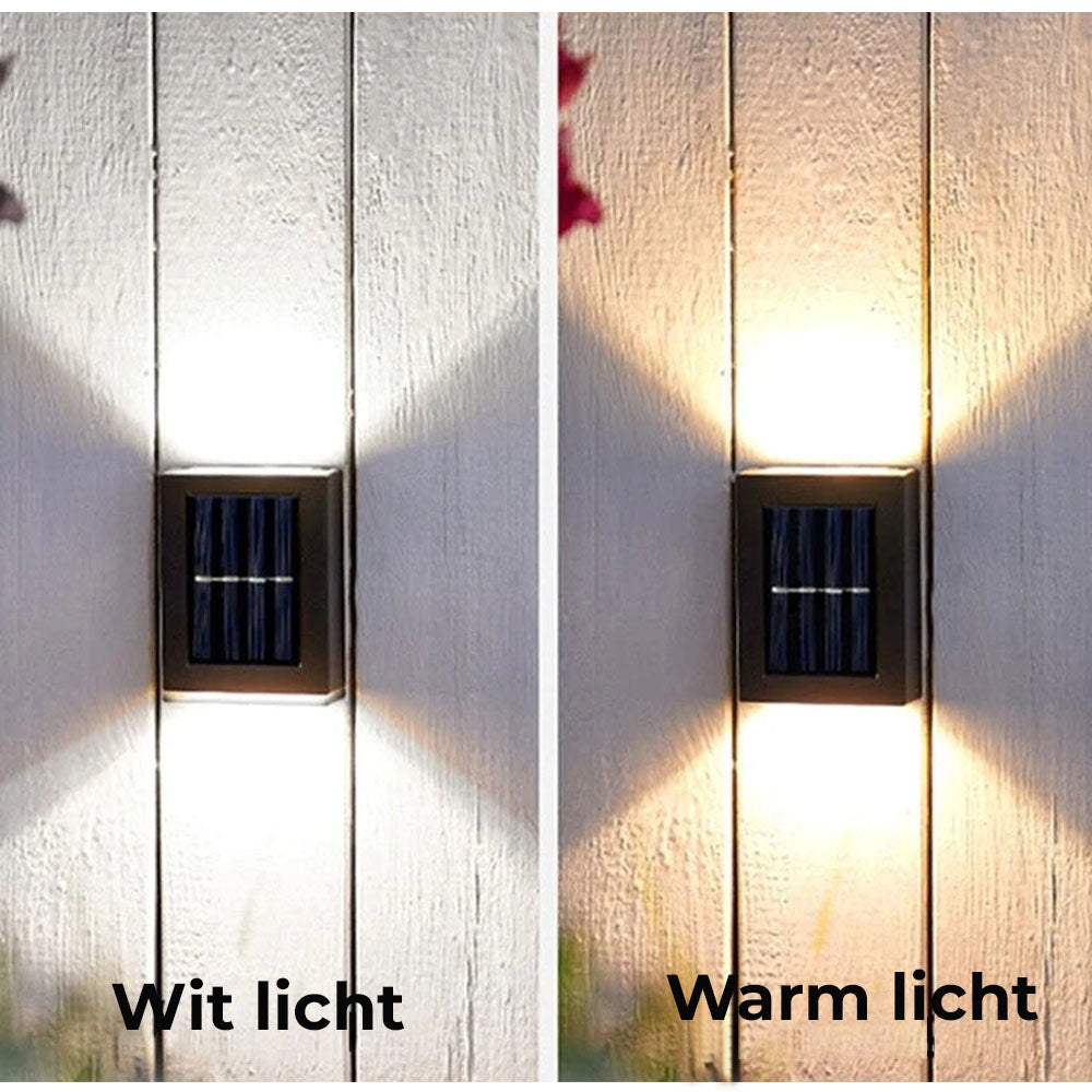 Up&Down - LED op-en-neer verlichting op zonne-energie