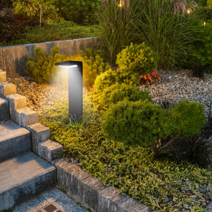 Opulent Bollard™ - Mooring Post Solar Bollard Lighting