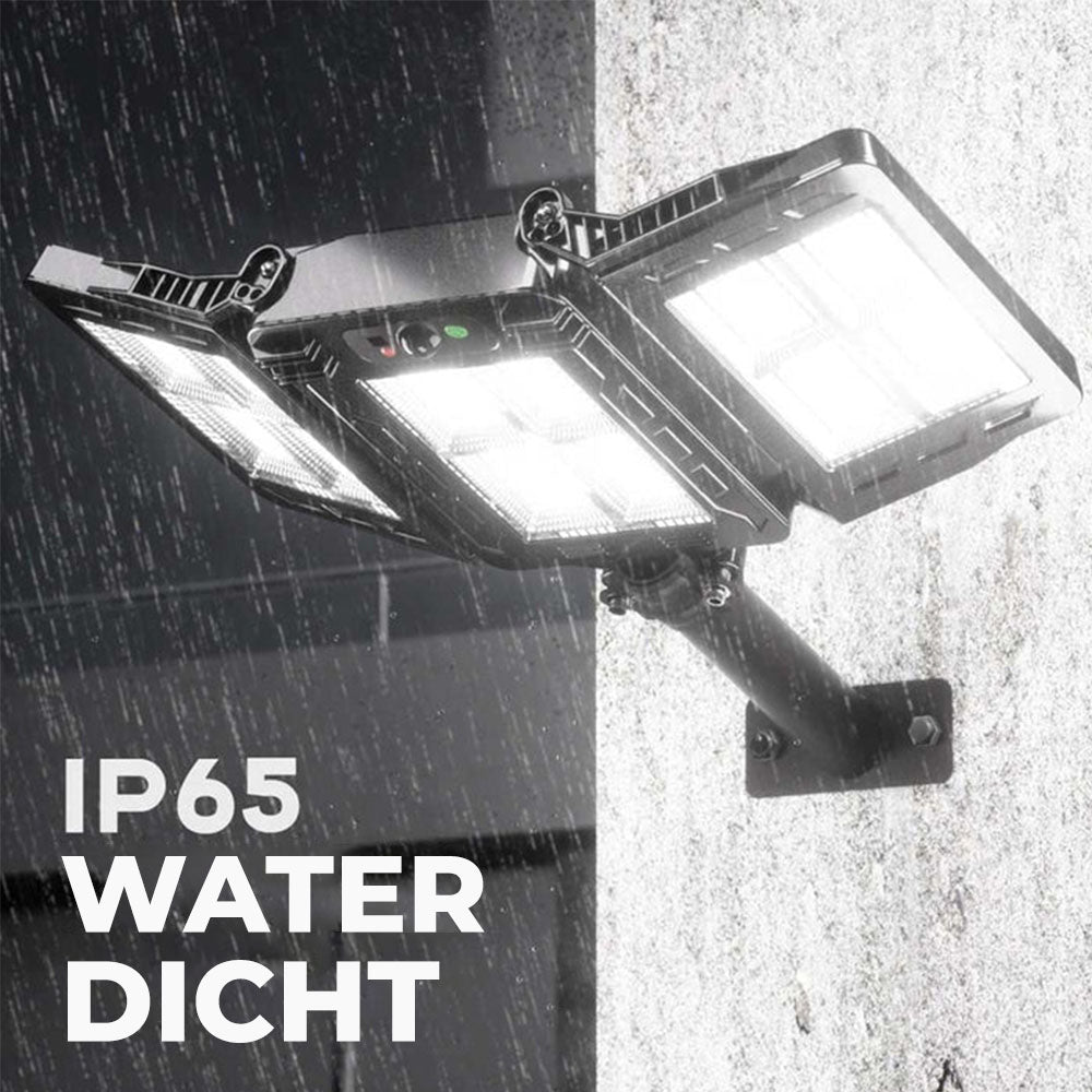 3-Delig LED-Lichtsysteem Op Zonne-energie