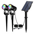 ColorSplash™ - RGB Solar Outdoor Spotlights