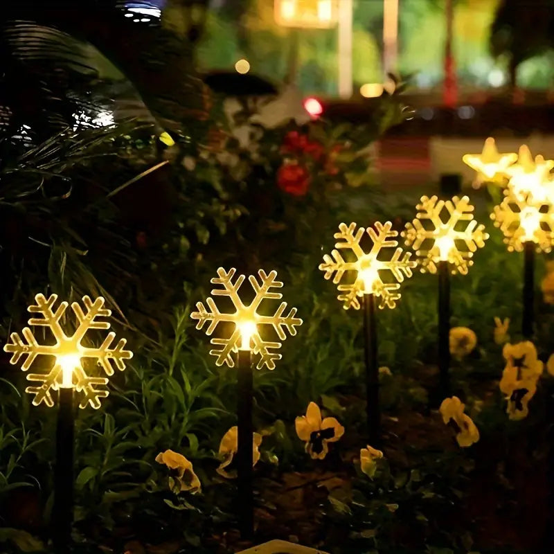 5stk Winterpadverlichting op zonne-energie