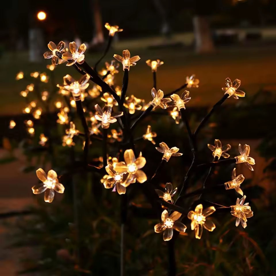 BlossomGlow Solar Tuinpriklampen (2 stuks)
