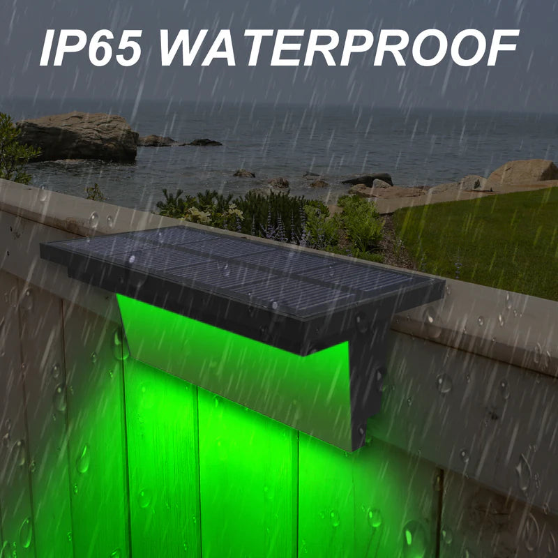 VividSolar™ - Solar Fence Lights