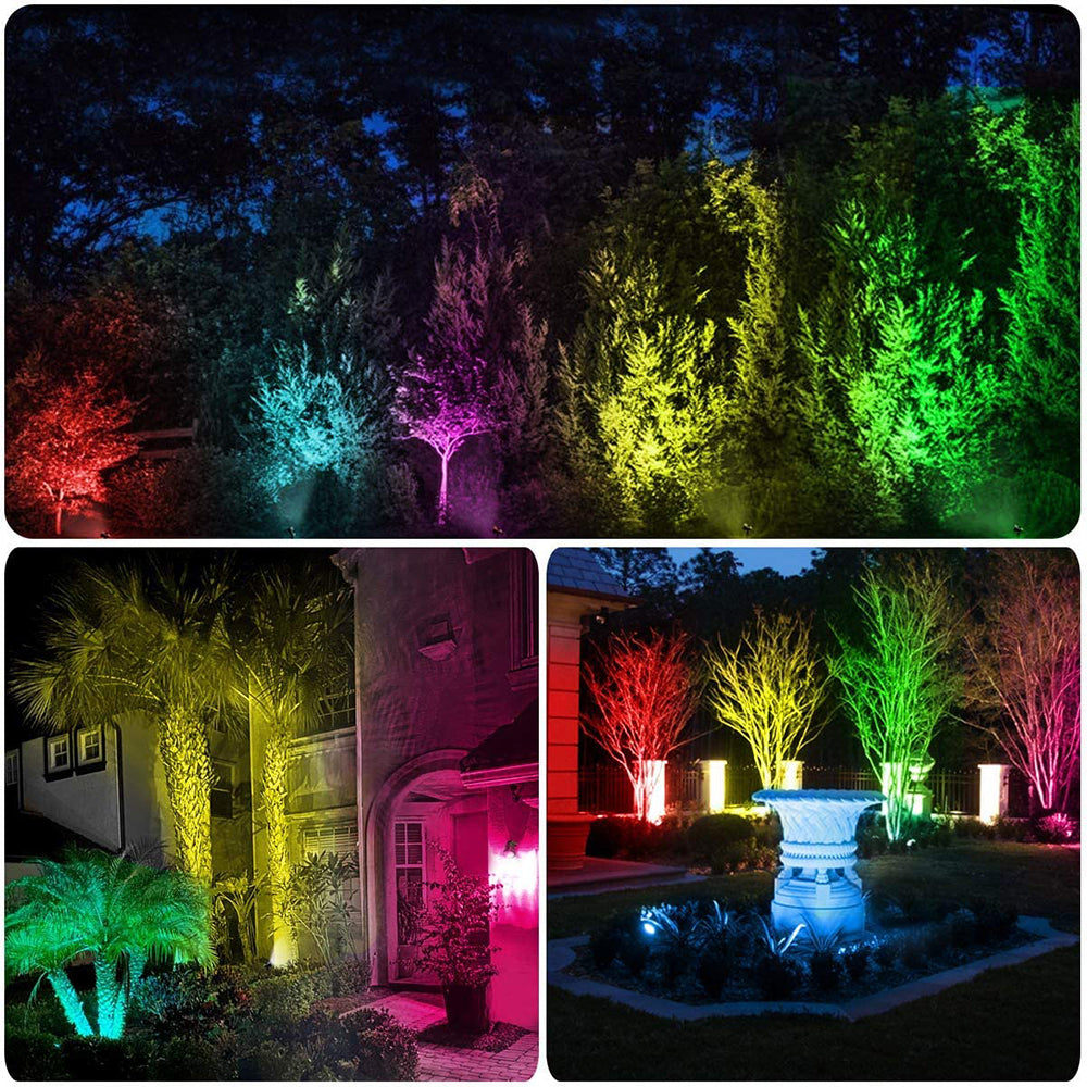 ColorSplash™ - RGB Solar Outdoor Spotlights
