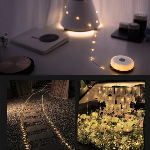 LuminTrail™ - 2-in-1 Portable Solar Floodlight