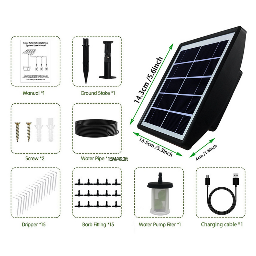 EcoIrrigate – Zonne-irrigatieset voor Potten & Tuinen