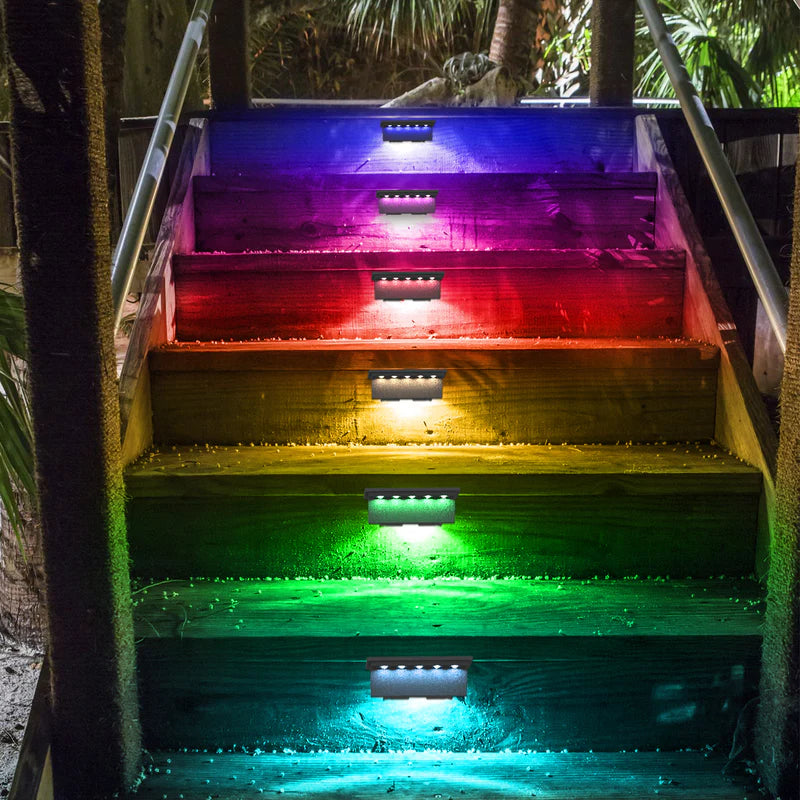 VividSolar™ - Solar Fence Lights