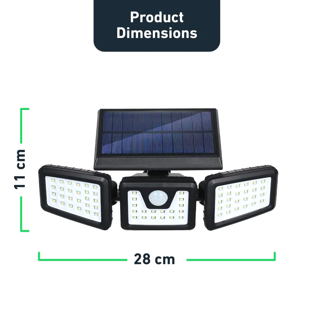 GlowFlex™- De ultra-heldere zonne-bewegingssensor veiligheidslicht