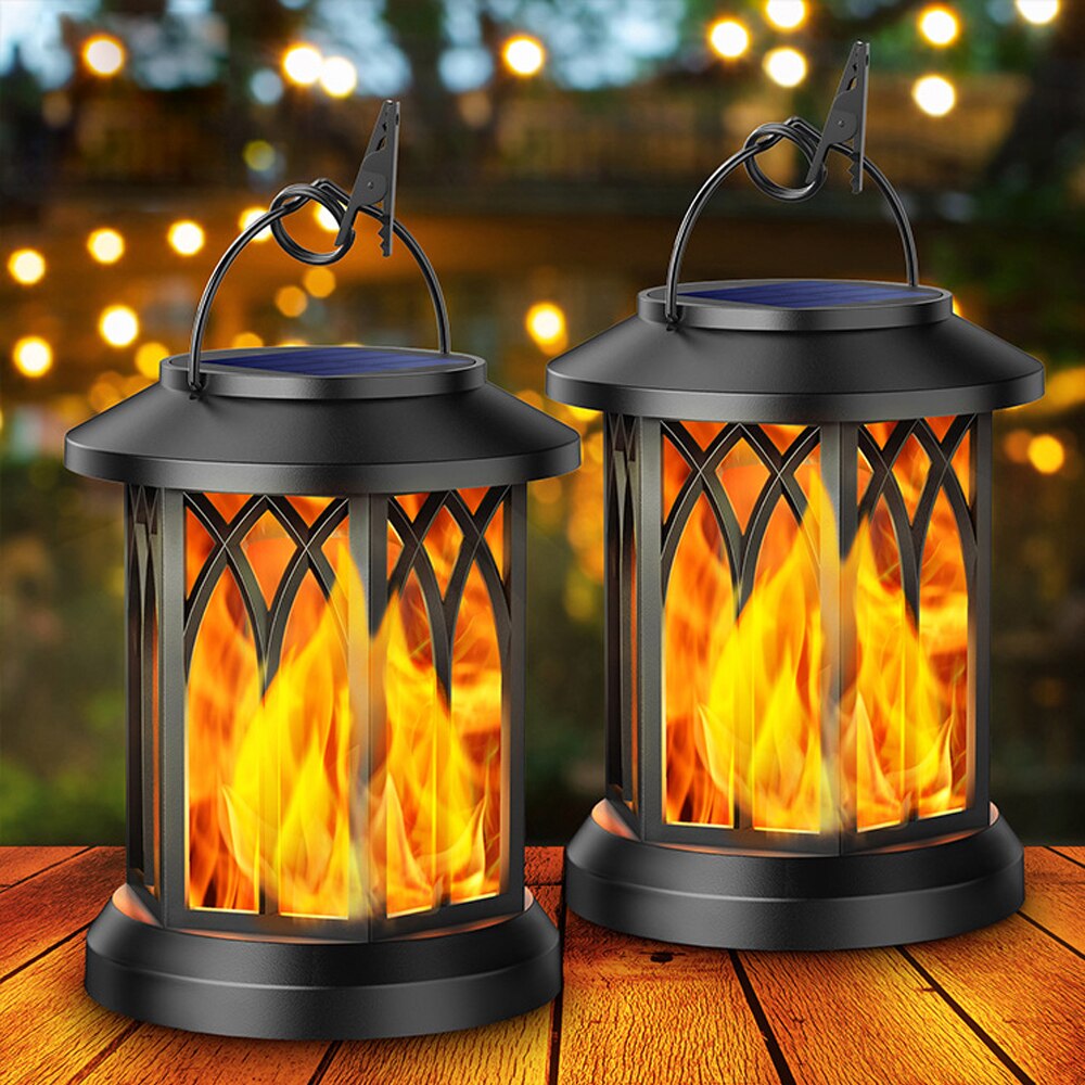 FlameGlow™ - Solar Powered Flame Hanging Lamp