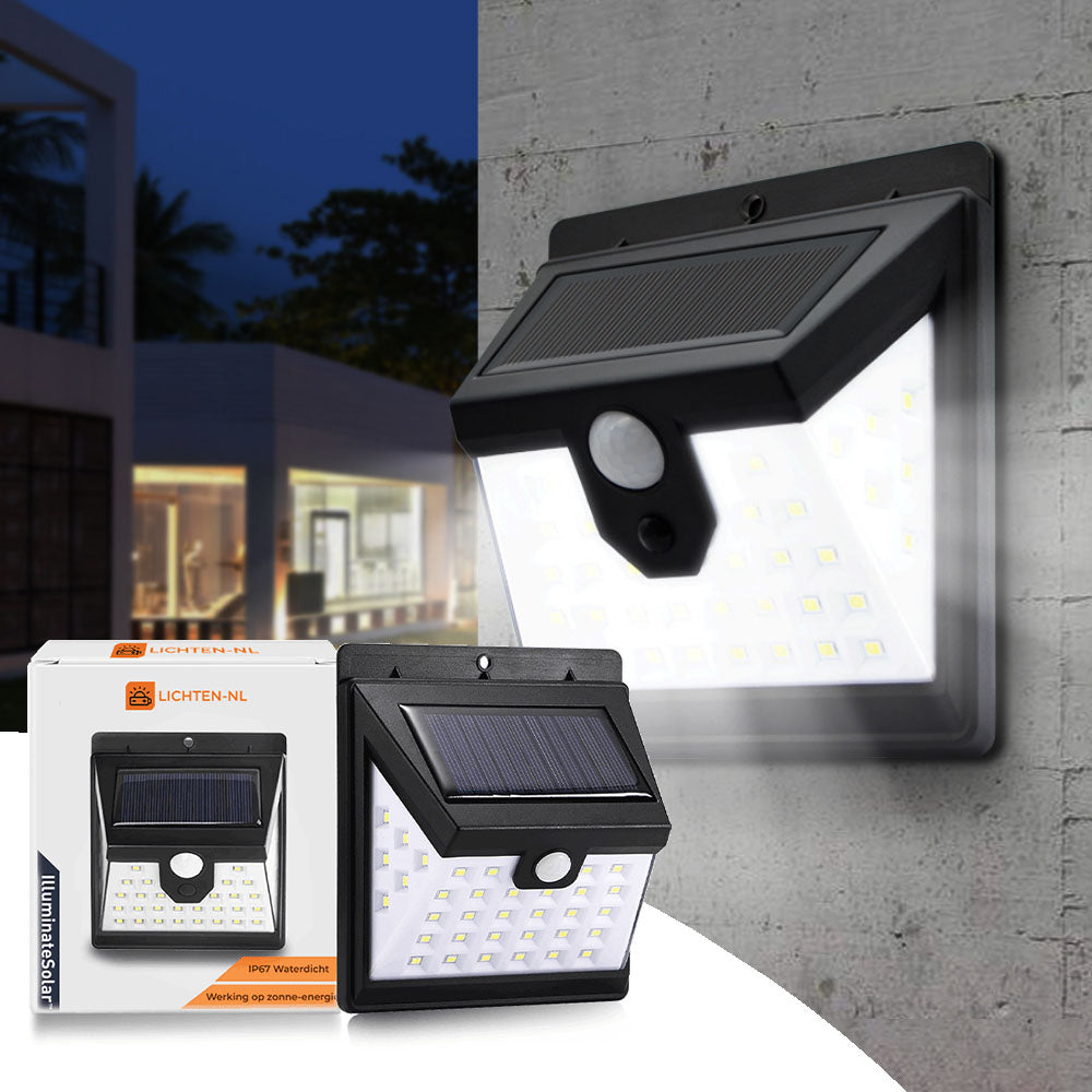 SolarMini™ - The 40 LED Solar Wall Light
