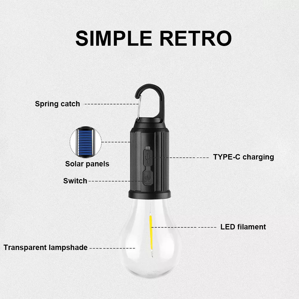 TrailBlaze - Rechargeable Solar Camping Lamp