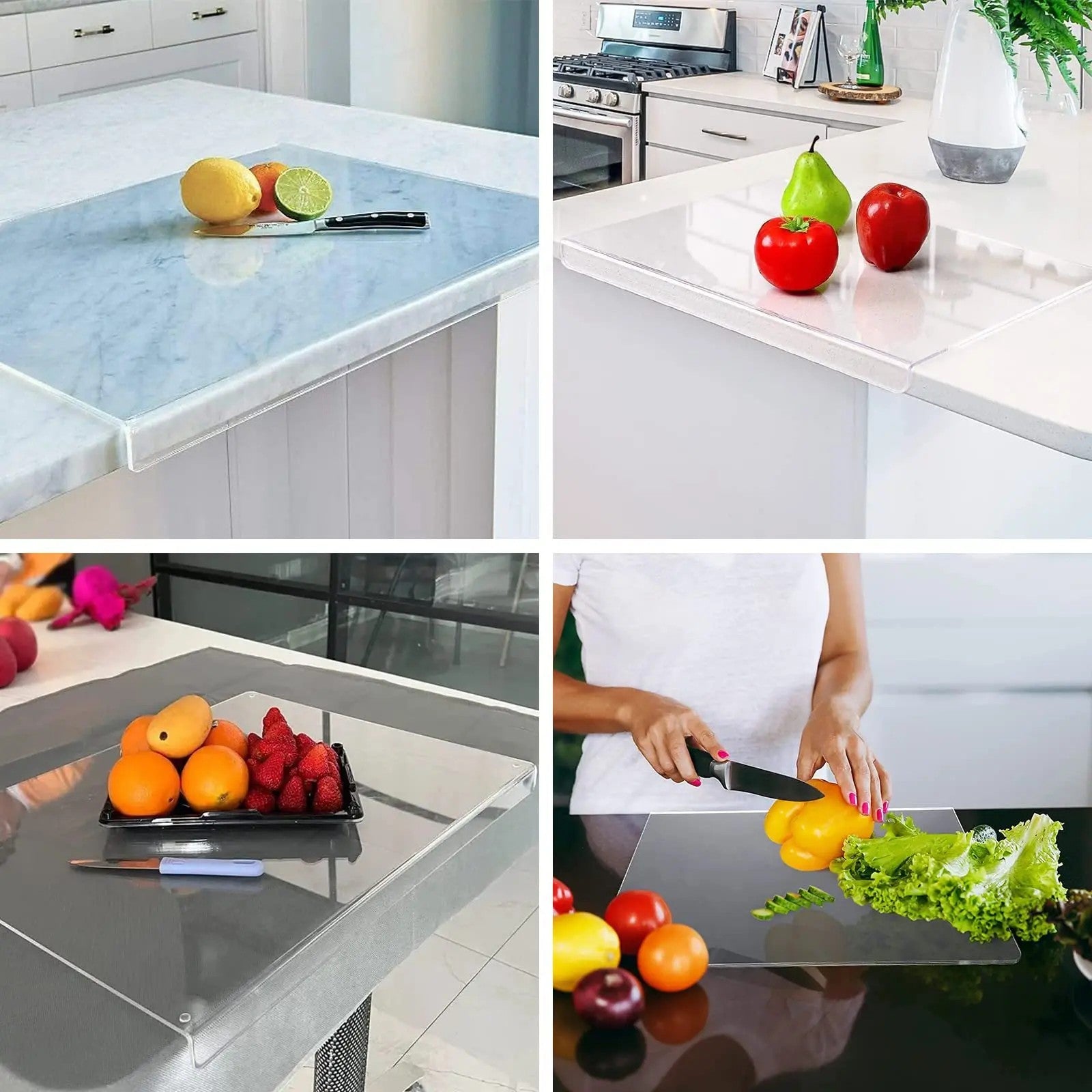 Acrylic Non-Slip Cutting Board