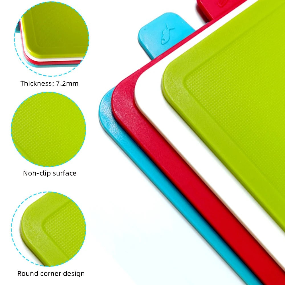4-Piece Antibacterial Chopping Board Set