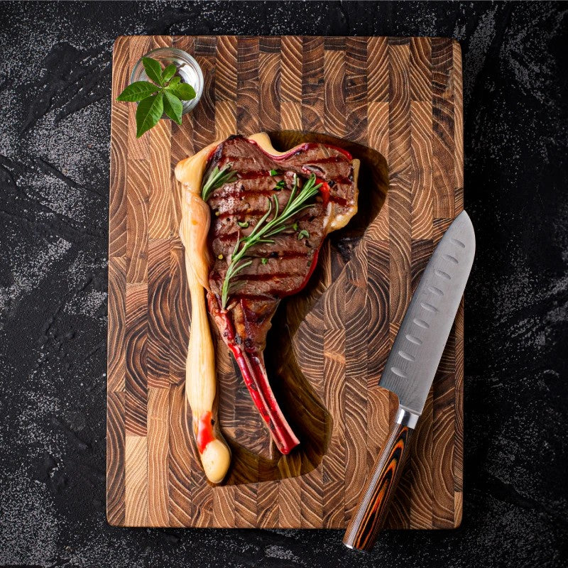 Premium Teak Wood Chef's Cutting Board