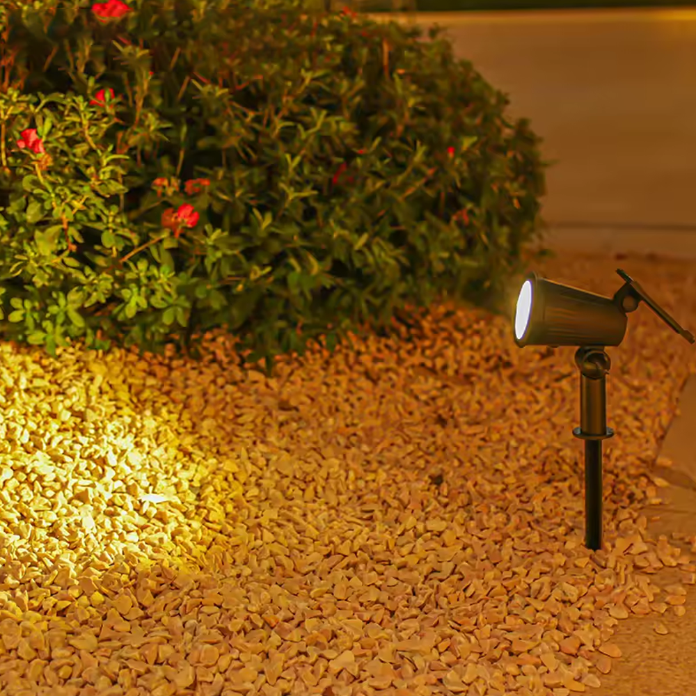 Set van 3 Solar Priklampen – Zwart