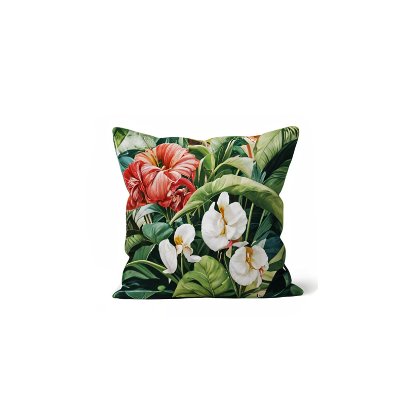 Islara - Hand-Painted Tropical Cushion Covers