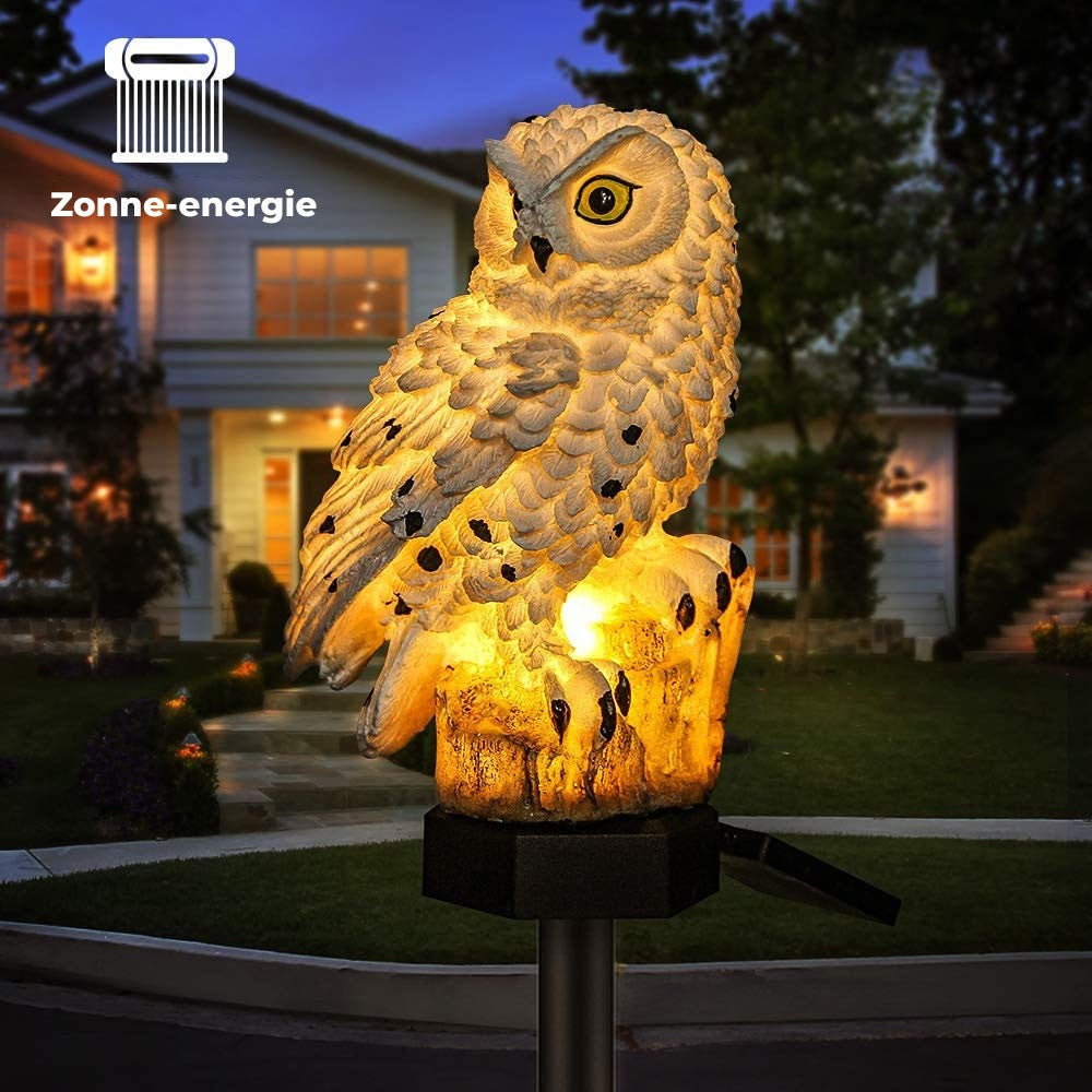 Owlglow - Led-tuinuillamp Op Zonne-energie