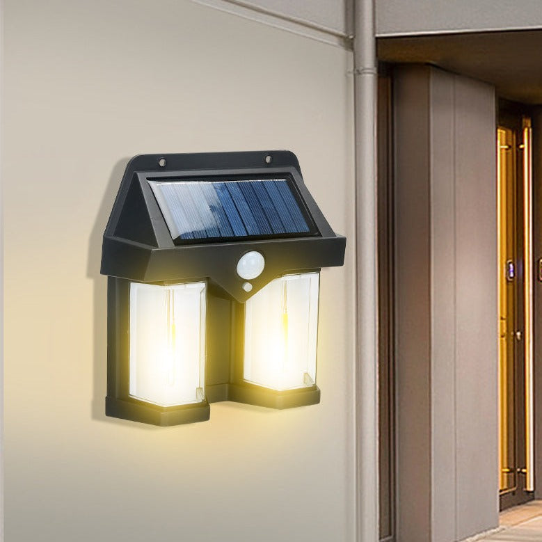 SuncrestDuo™ - IP65 Wandlamp op zonne-energie