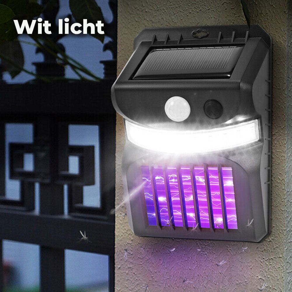 Ecoshield Muggenbeschermer Solar Wandlamp