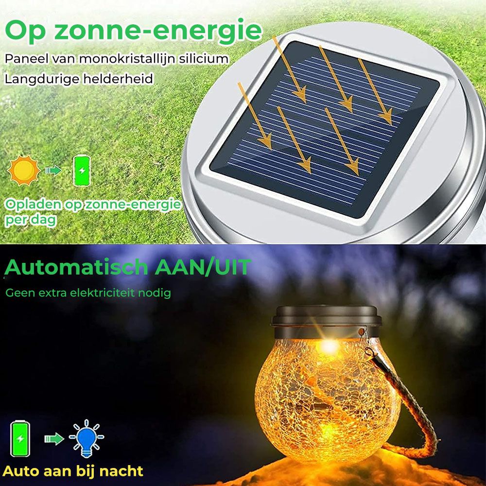 LumiJar™ - Tuindecoratie Hangende Solarlampen