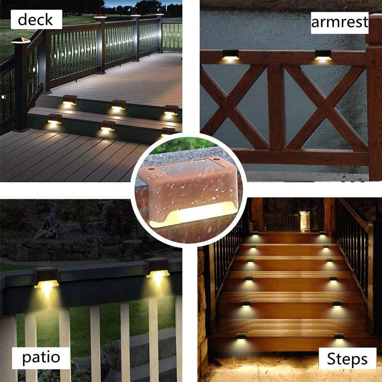 Solar LED Garden Light for Fence and Patio