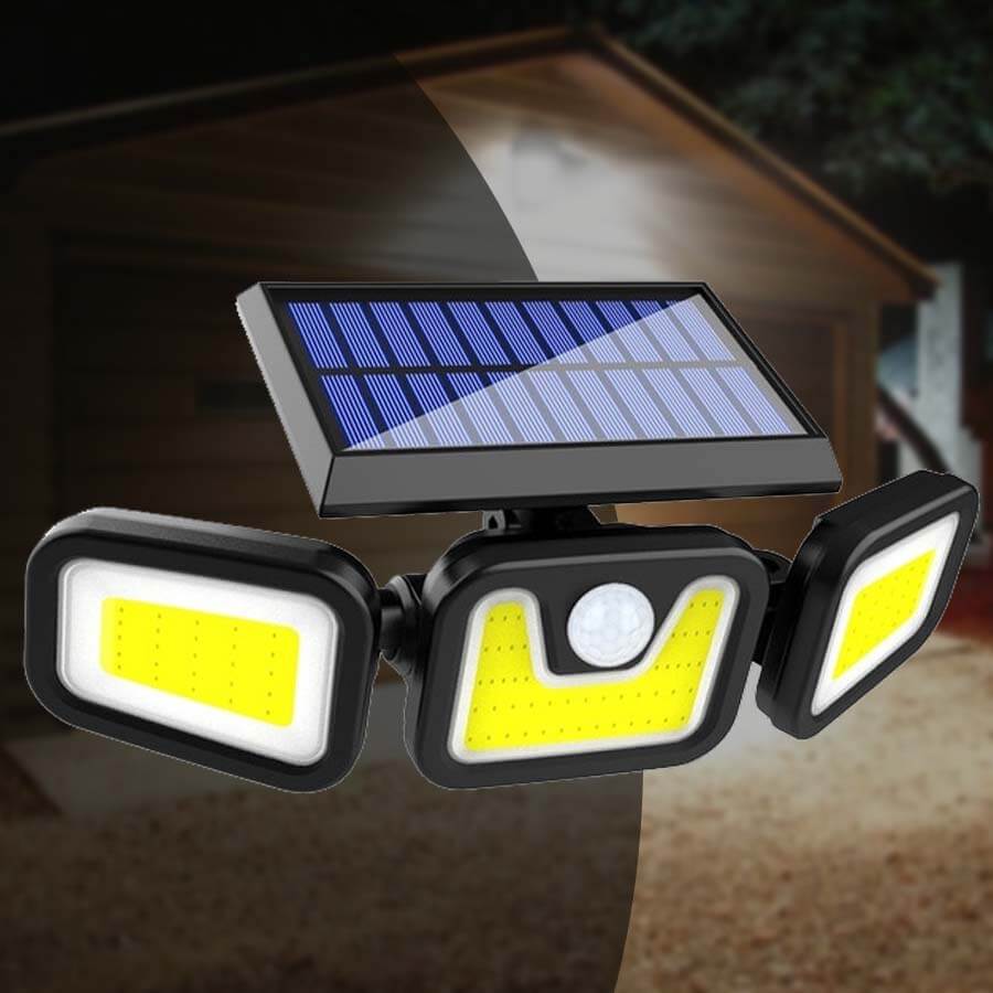 GlowFlex™- De ultra-heldere zonne-bewegingssensor veiligheidslicht