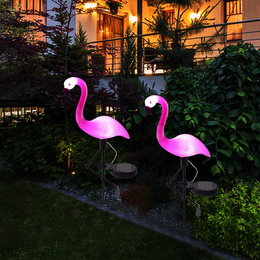 FlamingoGlow - LED gazon flamingo lamp op zonne-energie