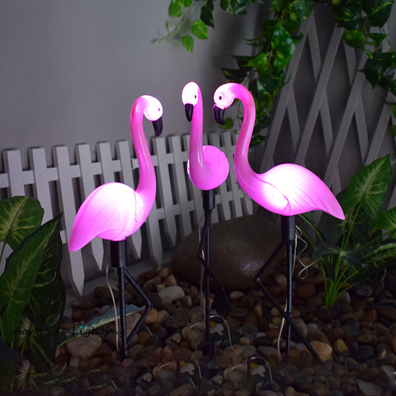 FlamingoGlow - LED gazon flamingo lamp op zonne-energie