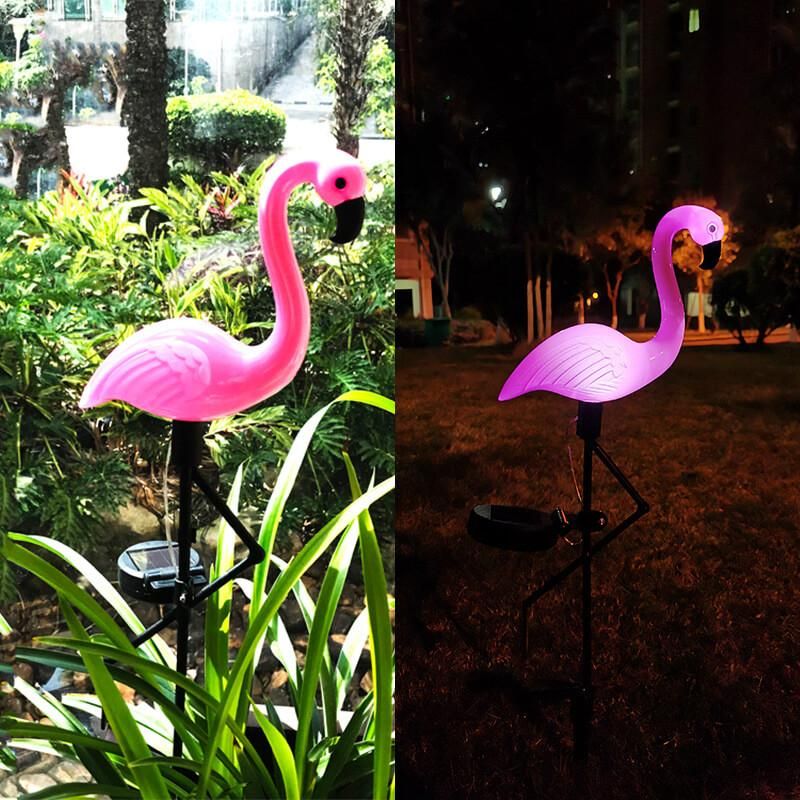 FlamingoGlow - LED gazon flamingo lamp op zonne-energie